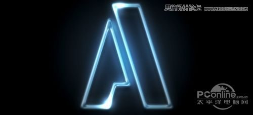 Photoshop制作滑动效果的霓虹字动画教程