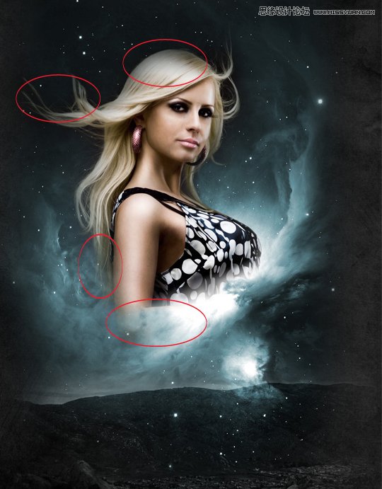 Photoshop设计一幅科幻绚丽的电影海报教程