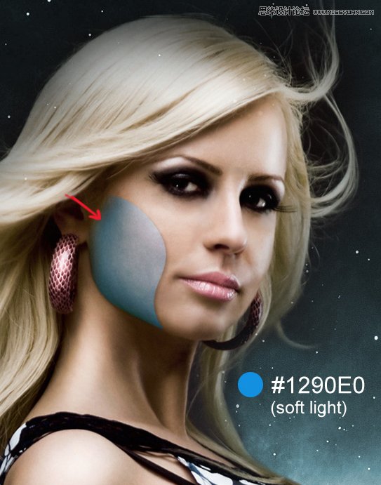 Photoshop设计一幅科幻绚丽的电影海报教程