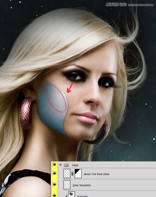 Photoshop设计一幅科幻绚丽的电影海报教程