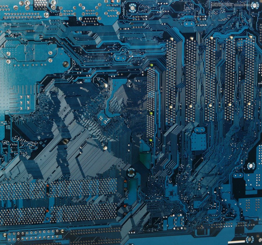 Photoshop设计一幅科幻绚丽的电影海报教程