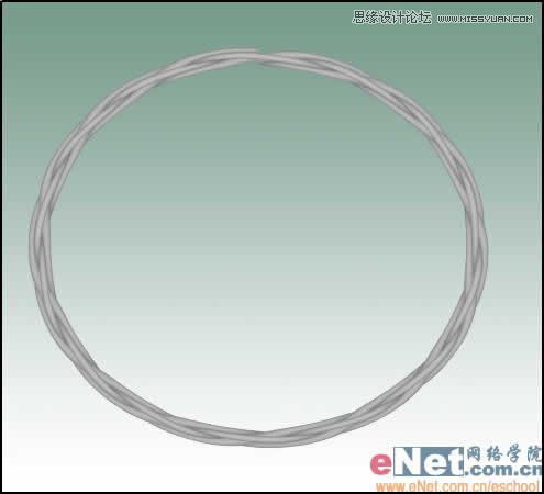 Photoshop制作逼真藤制果篮教程