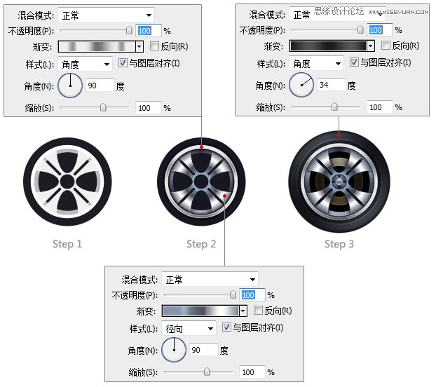Photoshop绘制Little Truck质感小皮卡车图标教程