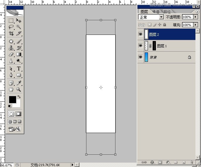 Photoshop制作飞机拉出白烟GIF动画效果