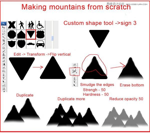 Photoshop合成梦幻效果的沉思天使