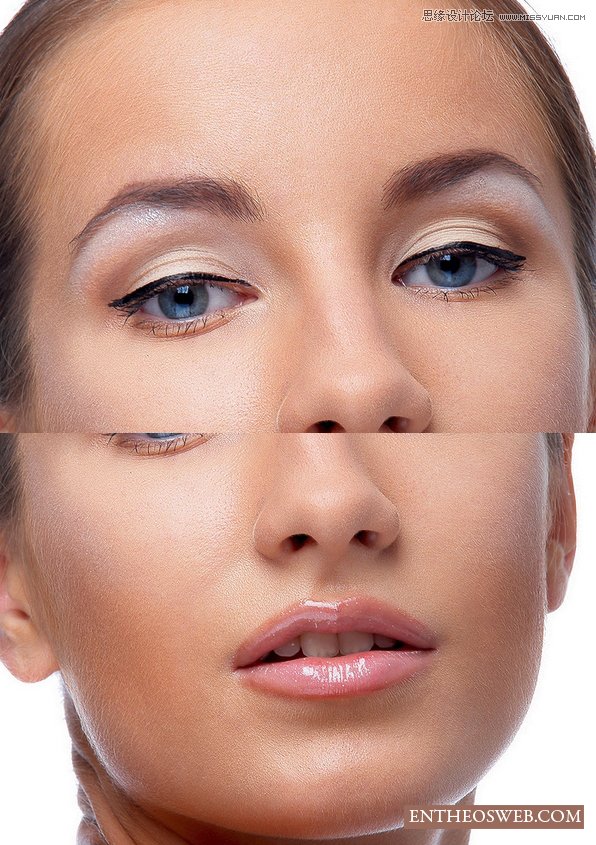 Photoshop调出人像高品质精致的肤色效果