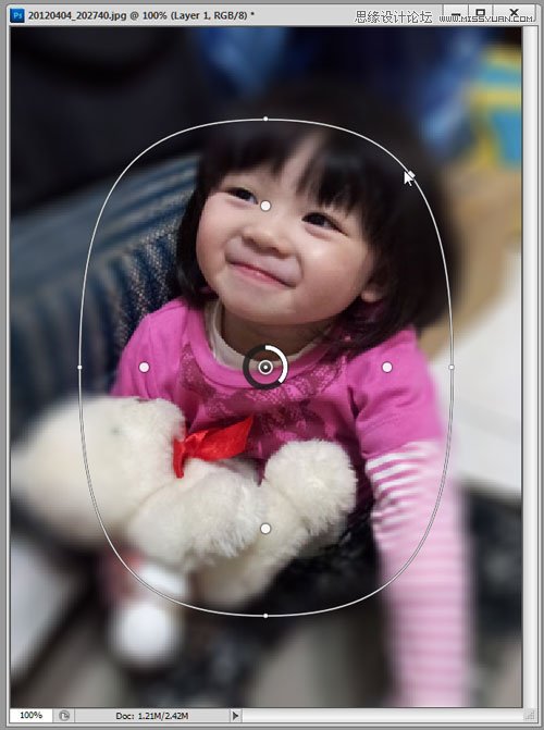 Photoshop CS6：Iris Blur模拟出镜头浅景深效果