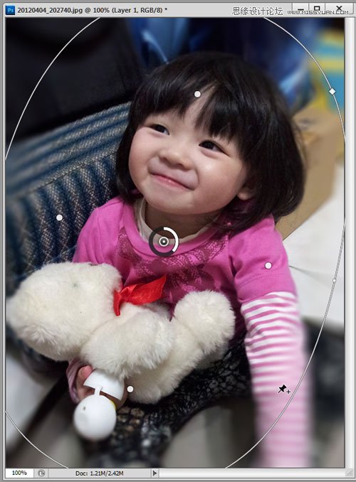 Photoshop CS6:Iris Blur模拟出镜头浅景深效果