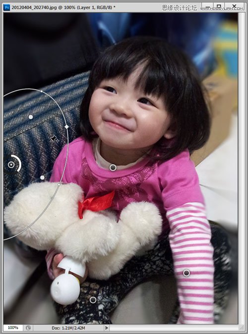 Photoshop CS6:Iris Blur模拟出镜头浅景深效果