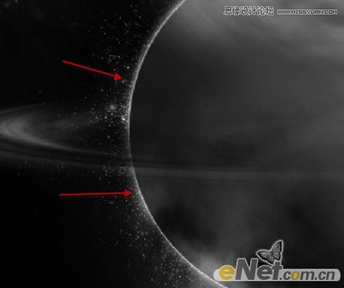 Photoshop制作魔幻炫丽的宇宙行星教程