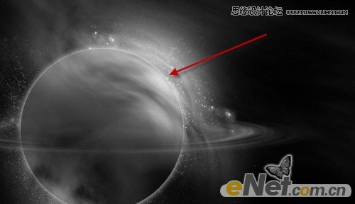Photoshop制作魔幻炫丽的宇宙行星教程