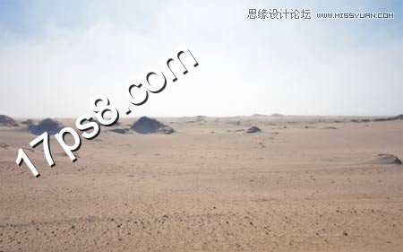 Photoshop合成超自然孤独场景教程