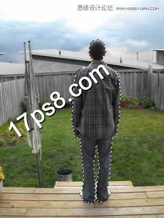 Photoshop合成超自然孤独场景教程