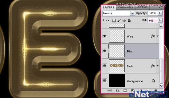 Photoshop制作漂亮的发光灯泡字教程