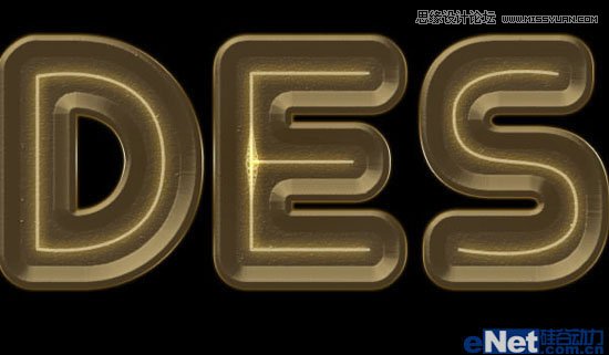 Photoshop制作漂亮的发光灯泡字教程