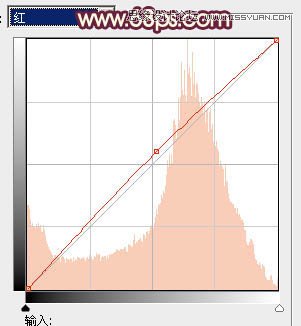 Photoshop调出外景可爱美女复古淡黄色调