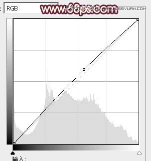 Photoshop调出外景可爱美女复古淡黄色调