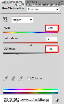 Photoshop合成海边美女宁静的幻想场景教程