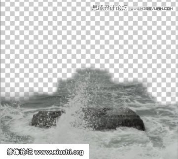 Photoshop合成海边美女宁静的幻想场景教程