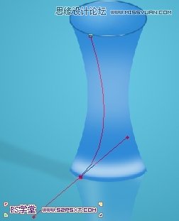 Photoshop简单绘制玻璃花瓶教程