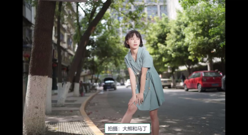 Photoshop调出外景人像INS日系效果