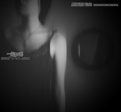 Photoshop制作幽灵鬼影恐怖效果