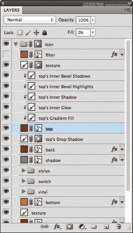 Photoshop设计一个真实的App图标教程