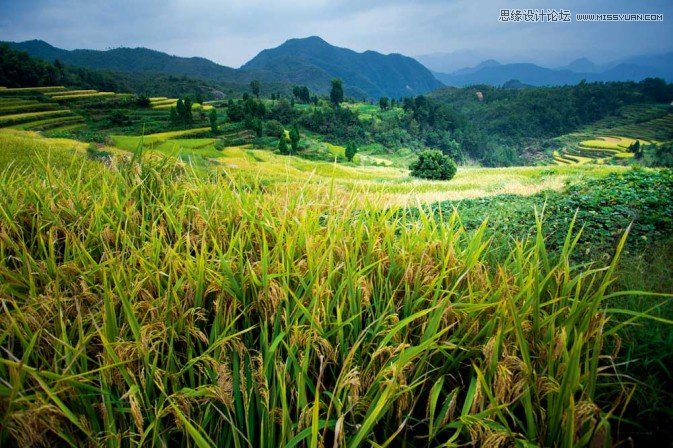 Photoshop让灰暗风景照片光鲜亮丽起来