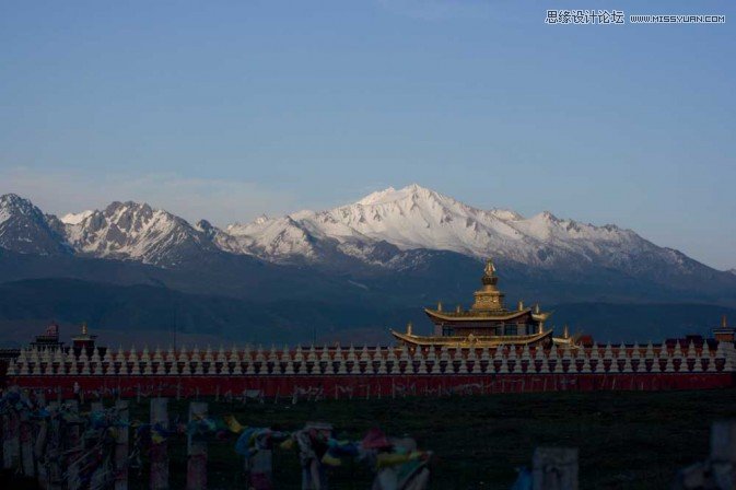 Photoshop让灰暗风景照片光鲜亮丽起来