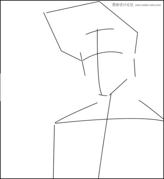 Photoshop绘制火影忍者卡卡西教程
