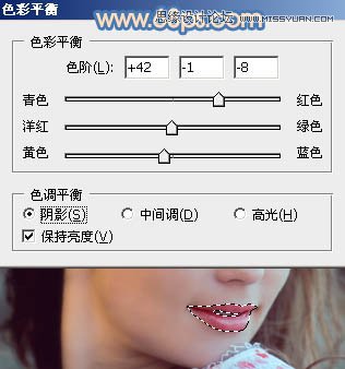 Photoshop调出国外美女图片朦胧淡蓝色调
