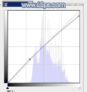 Photoshop调出国外美女图片朦胧淡蓝色调