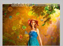 Photoshop制作爱丽丝梦游仙境梦幻海报效果