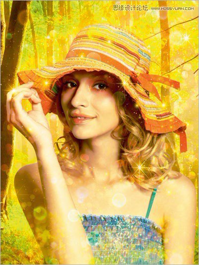 Photoshop制作爱丽丝梦游仙境梦幻海报效果