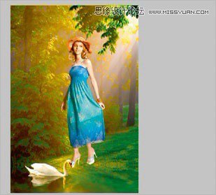 Photoshop制作爱丽丝梦游仙境梦幻海报效果