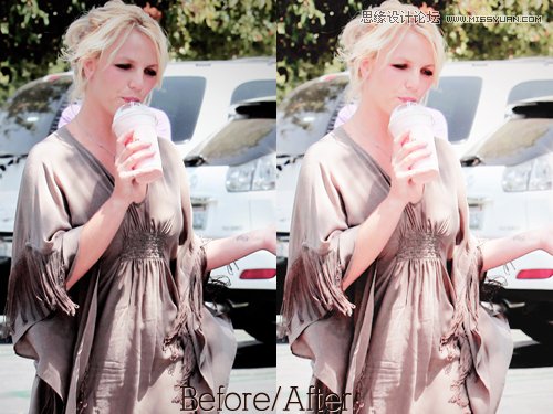 Photoshop简单方法调出其中暖色调照片效果