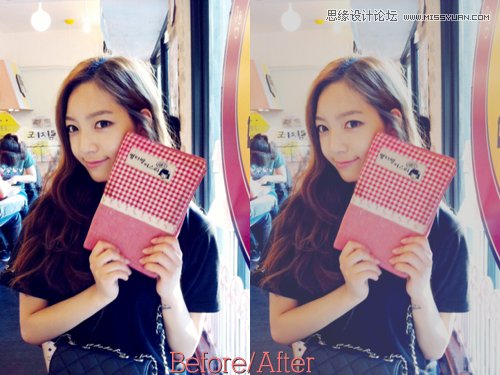 Photoshop简单方法调出其中暖色调照片效果