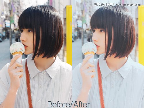 Photoshop简单方法调出其中暖色调照片效果