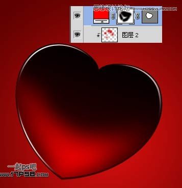 Photoshop制作2012情人节心形壁纸教程