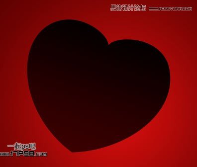 Photoshop制作2012情人节心形壁纸教程