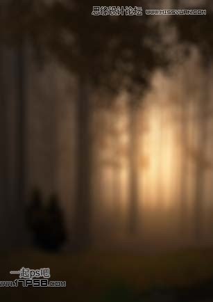 Photoshop合成玄幻的火箭神射手