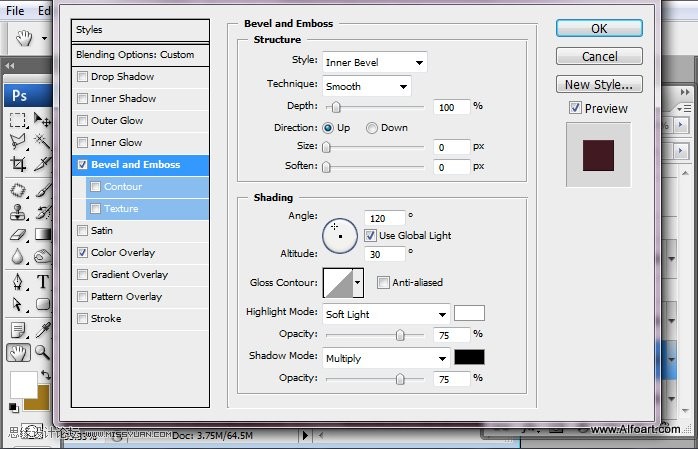 Photoshop设计超美的圣诞节挂历教程