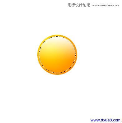 Photoshop简单绘制质感的微笑QQ表情
