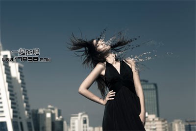 Photoshop制作图片打散效果教程