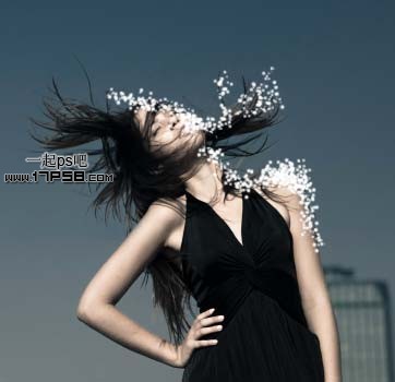 Photoshop制作图片打散效果教程