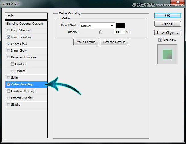 Photoshop制作星云背景抽象纹理文字效果