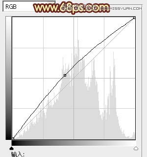 Photoshop调出外景人像柔美橙黄色调