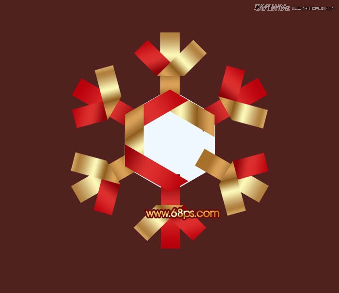 Photoshop绘制个性十足的雪花效果