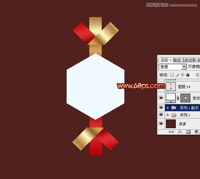 Photoshop绘制个性十足的雪花效果