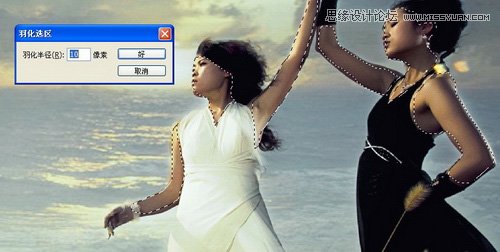 Photoshop调出外景人像复古的冷色调效果